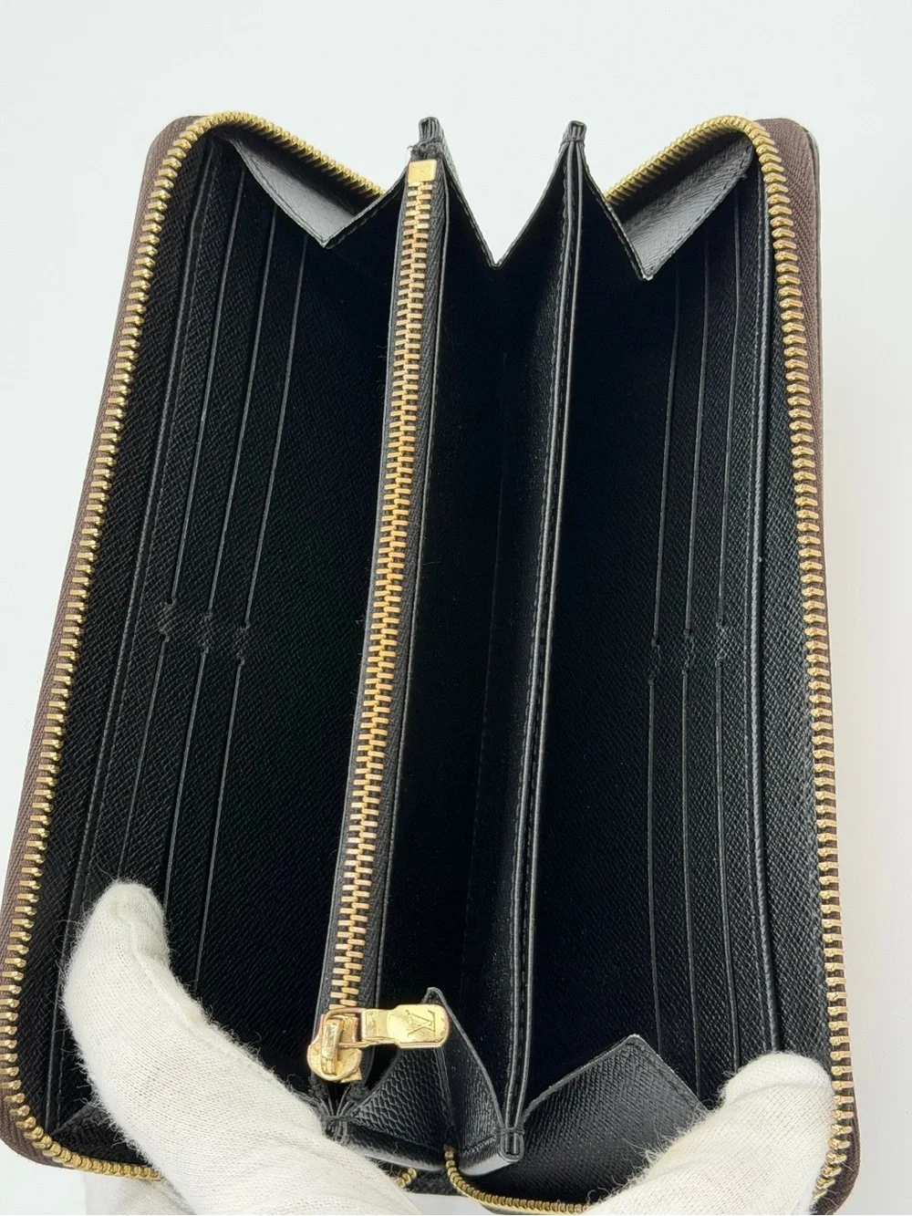 😍Louis Vuitton Giant Monogram Reverse Zippy Wallet FULL SET w/Box Dust Bag & COA - Picture 2 of 14